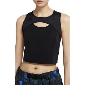Nike ACG crop tank top women's Size Medium Black